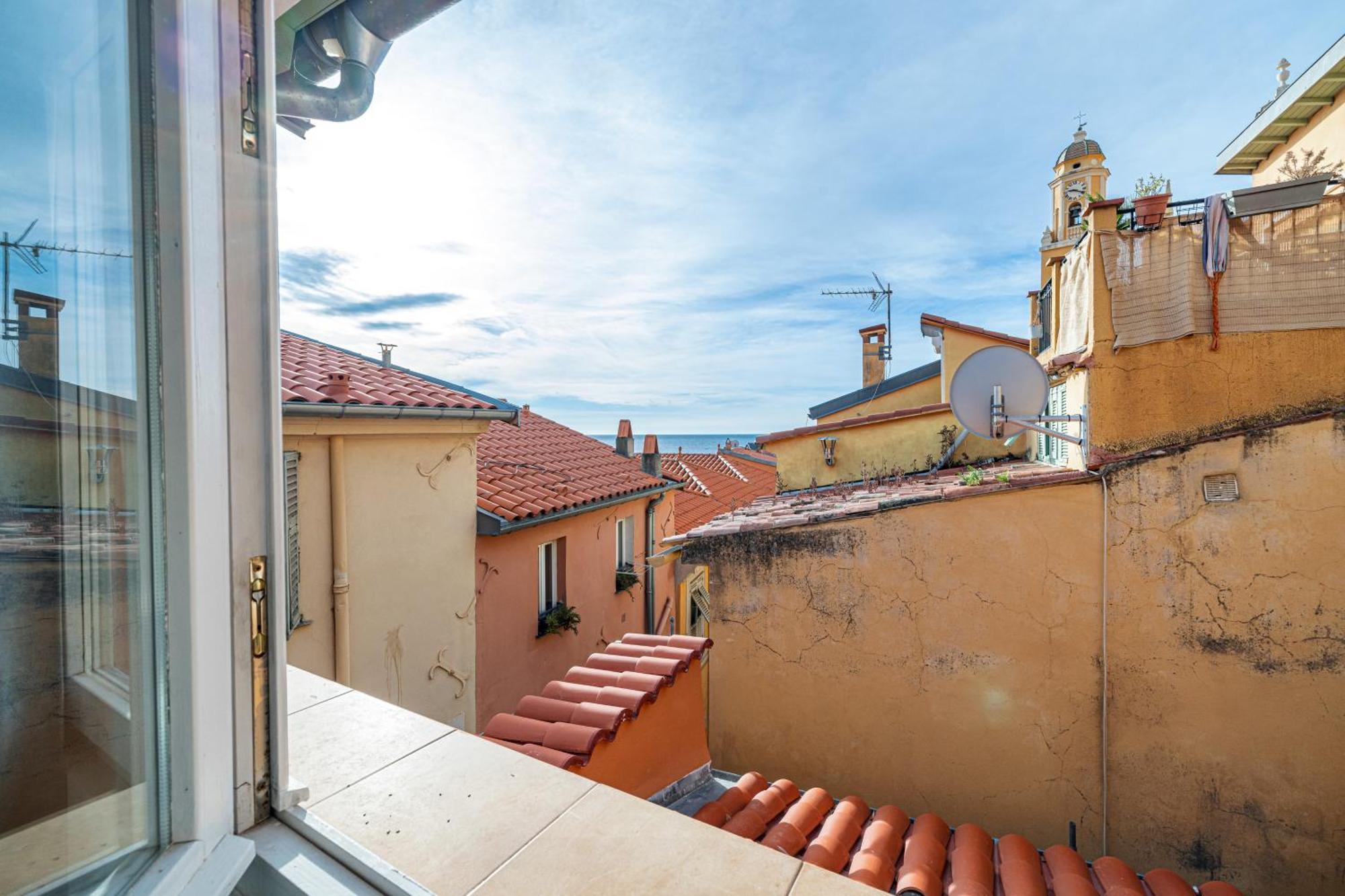 Le Bougainvillier Menton Vieille Ville Exterior foto