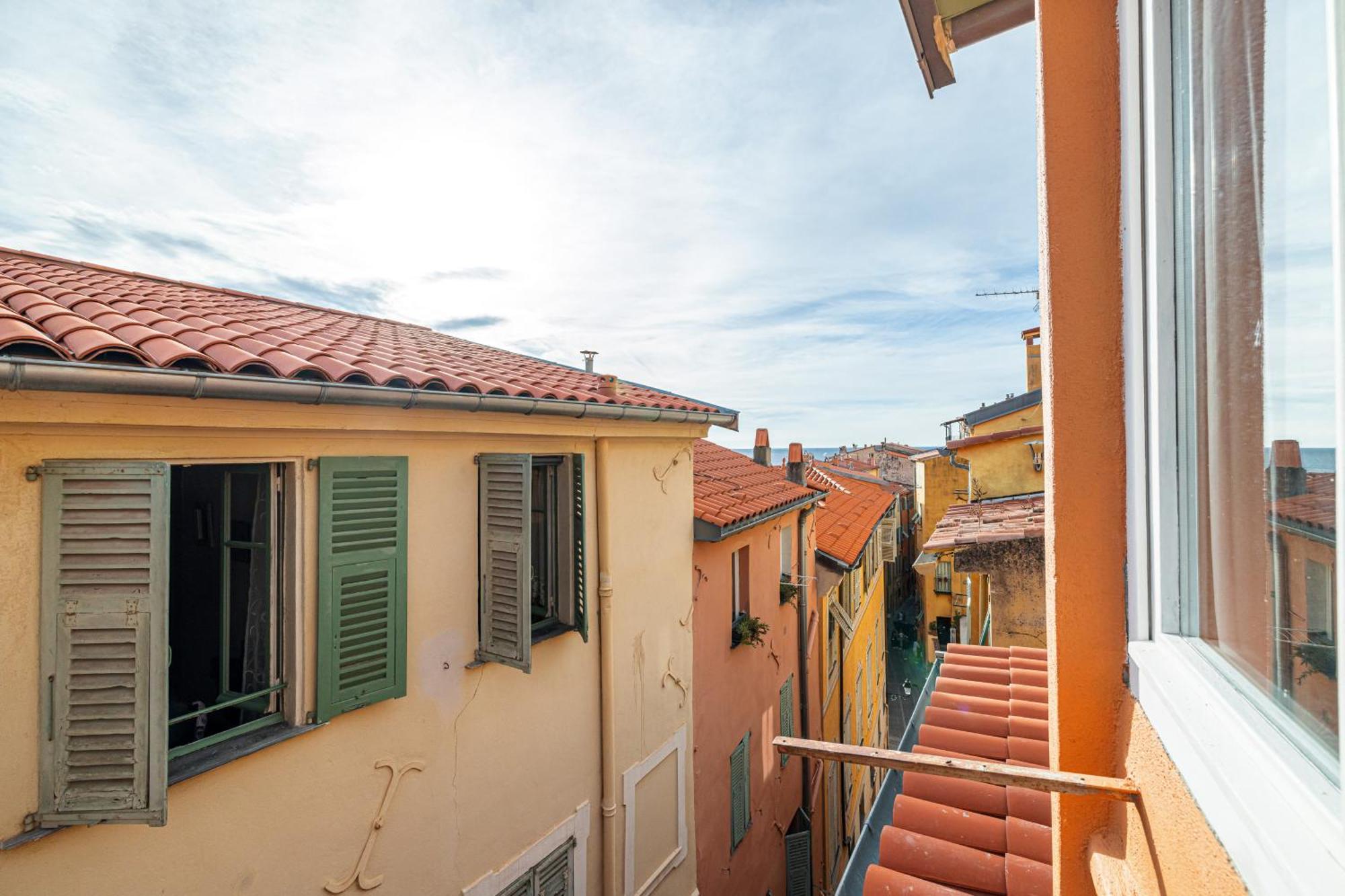 Le Bougainvillier Menton Vieille Ville Exterior foto